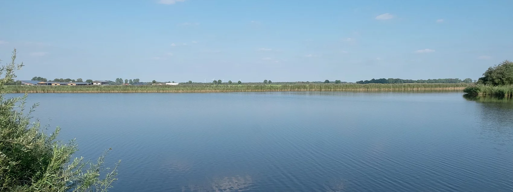 Blick auf die Eider bei Osterrade
