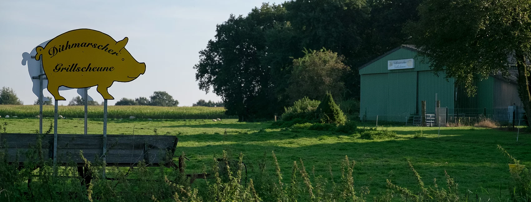 Hinweis zur Grillscheune