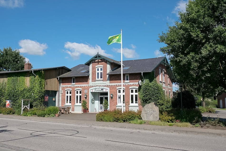 Ortsschild Krumstedt