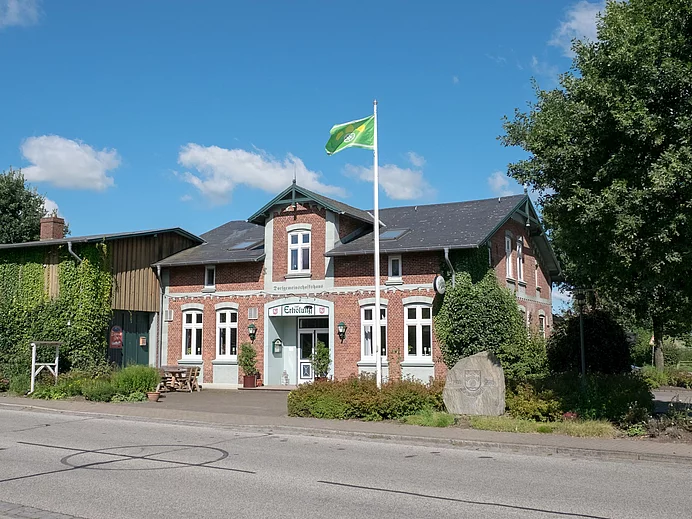 Ortsschild Krumstedt