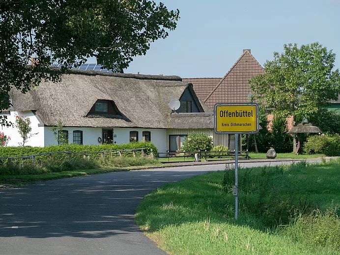 Ortsschild Offenbüttel