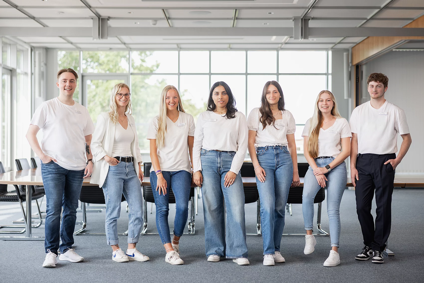 Gruppenfoto der Auszubildenden 2025