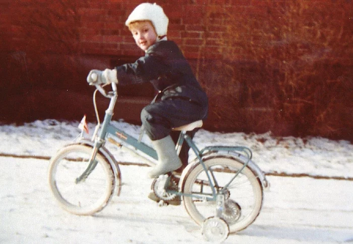 Fahrrad mit Stützrädern