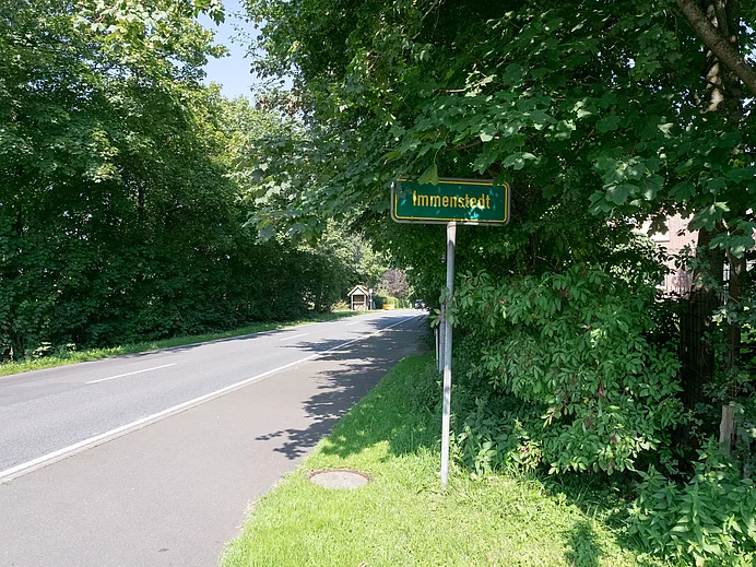 Ortseingang Immenstedt