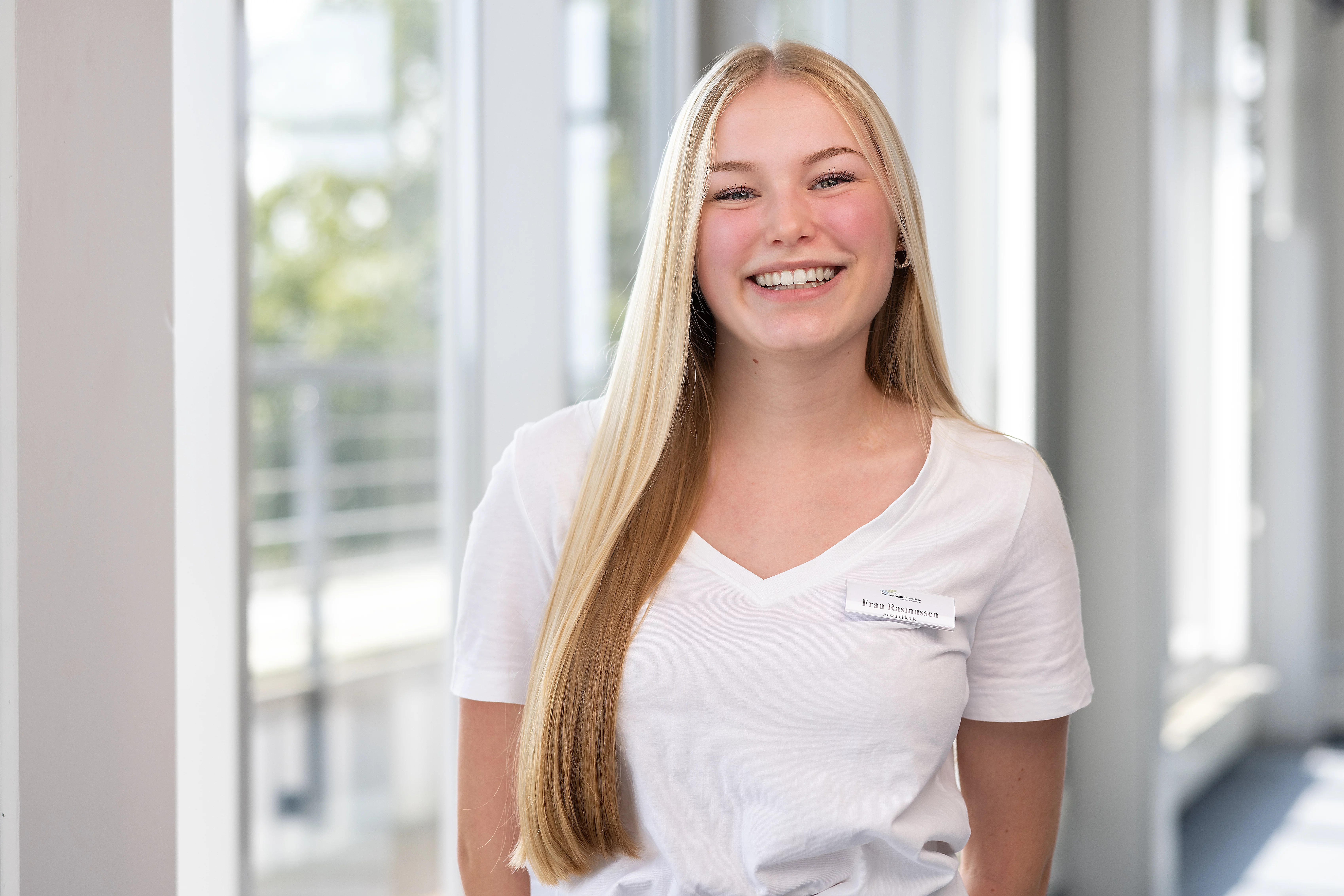 Auszubildende Aria Rasmussen